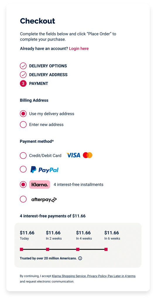 BUY NOW & PAY LATER*with Afterpay at checkout! - The Children's Place